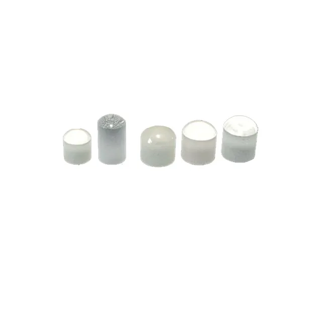 3.5mm Love Memory projection necklace accessories HD crystal optical lens projection nanochip stone cylindrical rod lens
