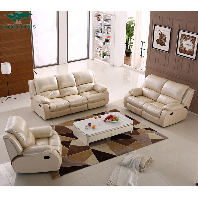 Высокое качество диван recliner 3 местный кожаный, мебель 3 местный диван recliner, лежащий кожаный диван 3 местный