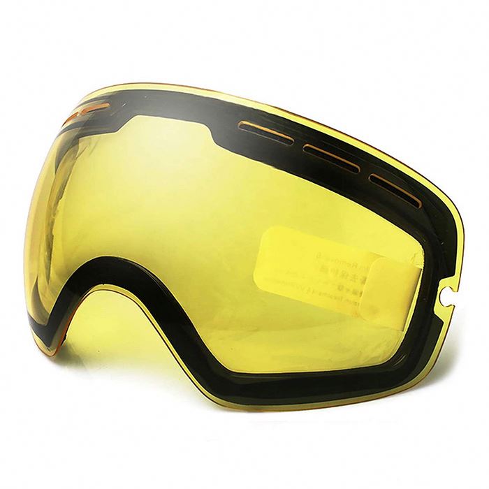 Winter Snowboarding Sports Myopia UV400 Glasses Anti-Fog Spherical Ski Glasses Lens