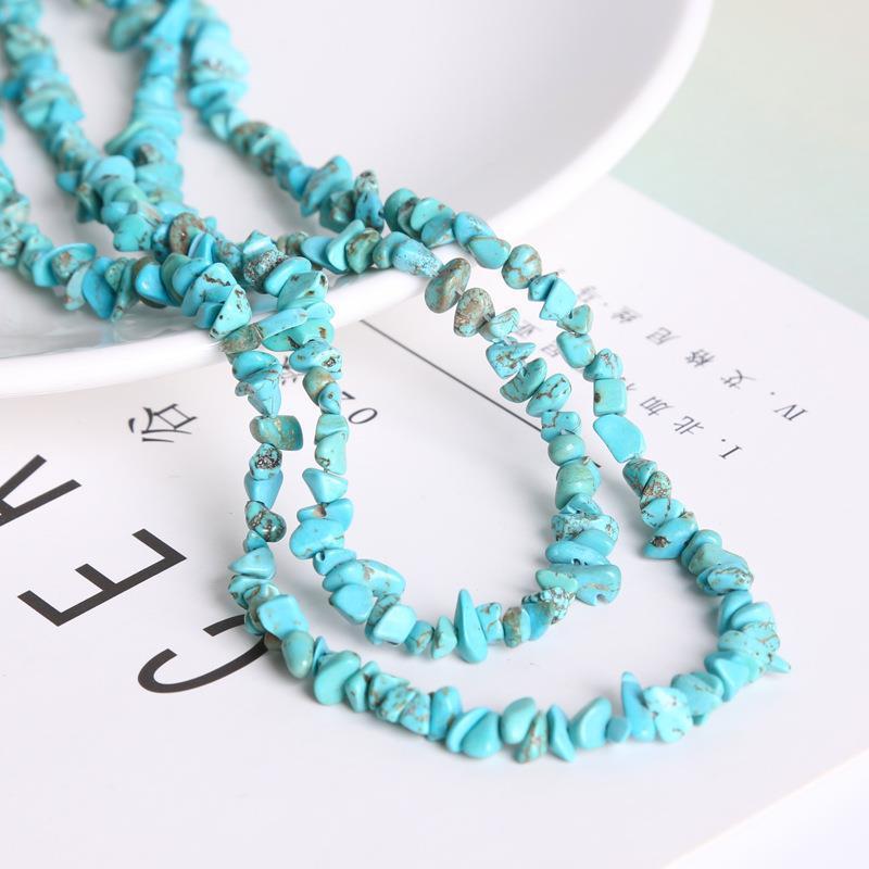 87cm Natural Gemstone Semi Precious Stone Beads Irregular Shape Stones Beads DIY Necklace Bracelet Beads