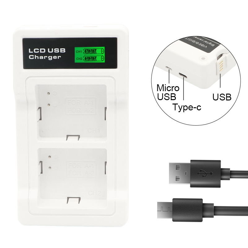 Лучшее Качество перезаряжаемый литий-ионный аккумулятор батарея USB двойной A-1 A1 зарядное устройство набор предназначен только для Arlo ультра Arlo Pro 3 камеры (VMA5400)