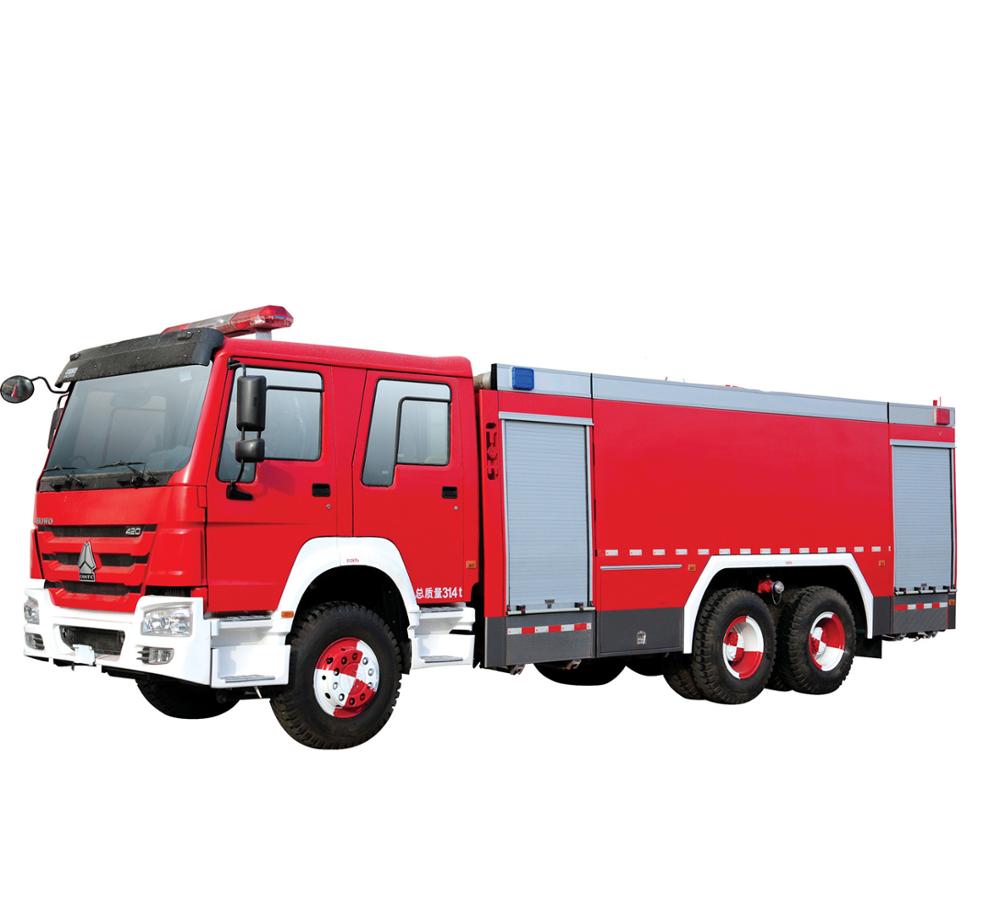 SINOTRUK HOWO 6x4 пожарная машина из пенопласта