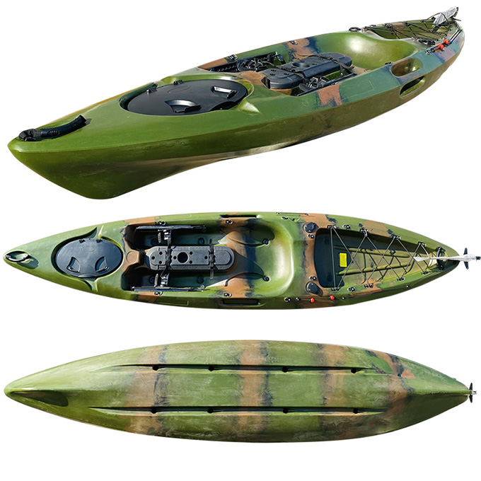 Каяк для серфинга Outrigger, сидит на верху, одно сиденье, ножная педаль, синий океан, каяк, Европа, рыбалка, оптовая продажа, большой, быстрый 8,7 футов, 10 футов, 12 футов
