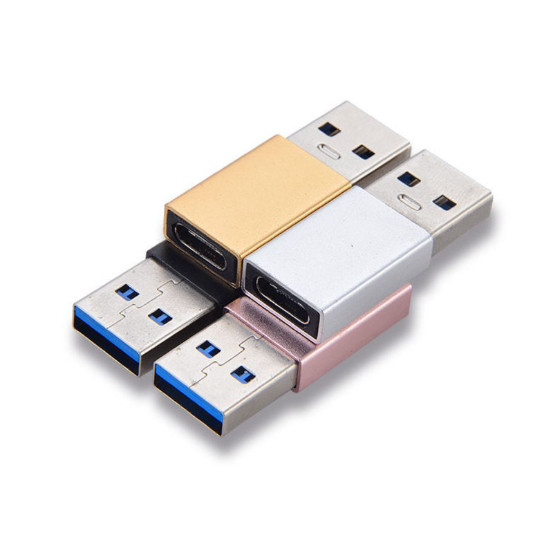 Переходник OTG из алюминиевого сплава с портом USB 3,1 типа c на USB 3,0 A