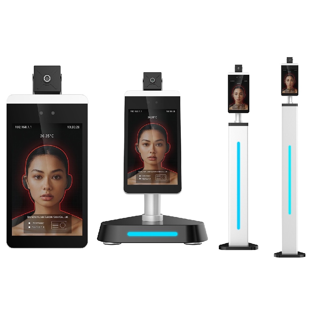LIEN OEM thermal scanner attendance face recognition thermomter camera measuring equipment