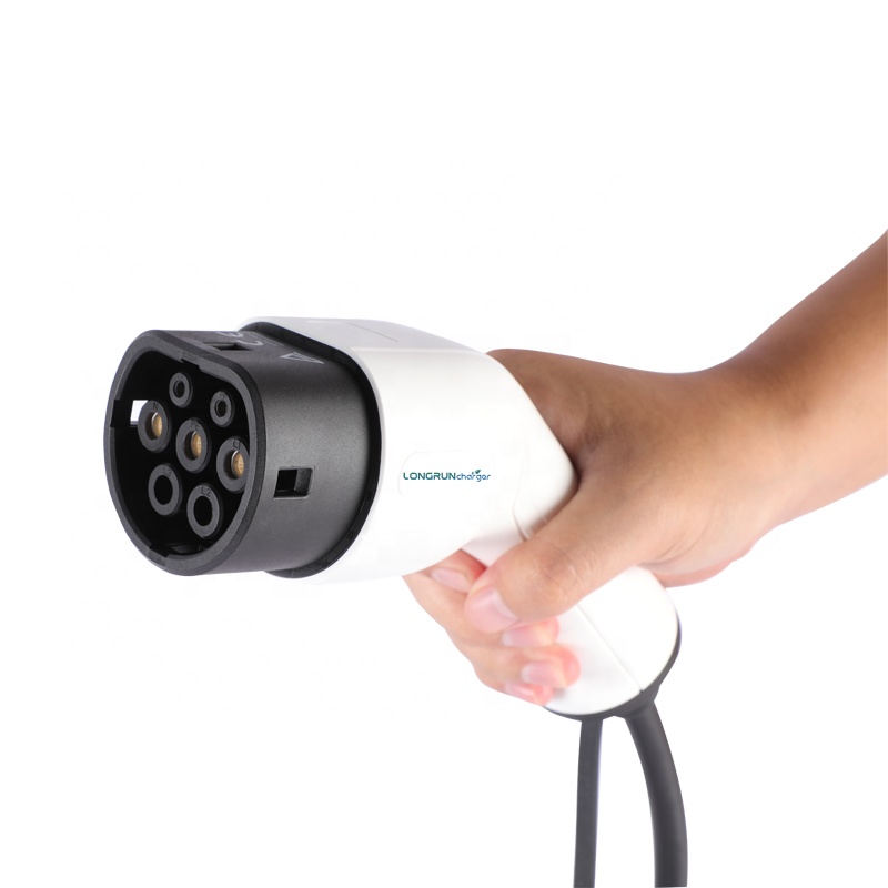 Longrun AC 16A 10A Model 2 Portable Type 2 IEC62196-2017 Fast Charger EV Portable with Control Box