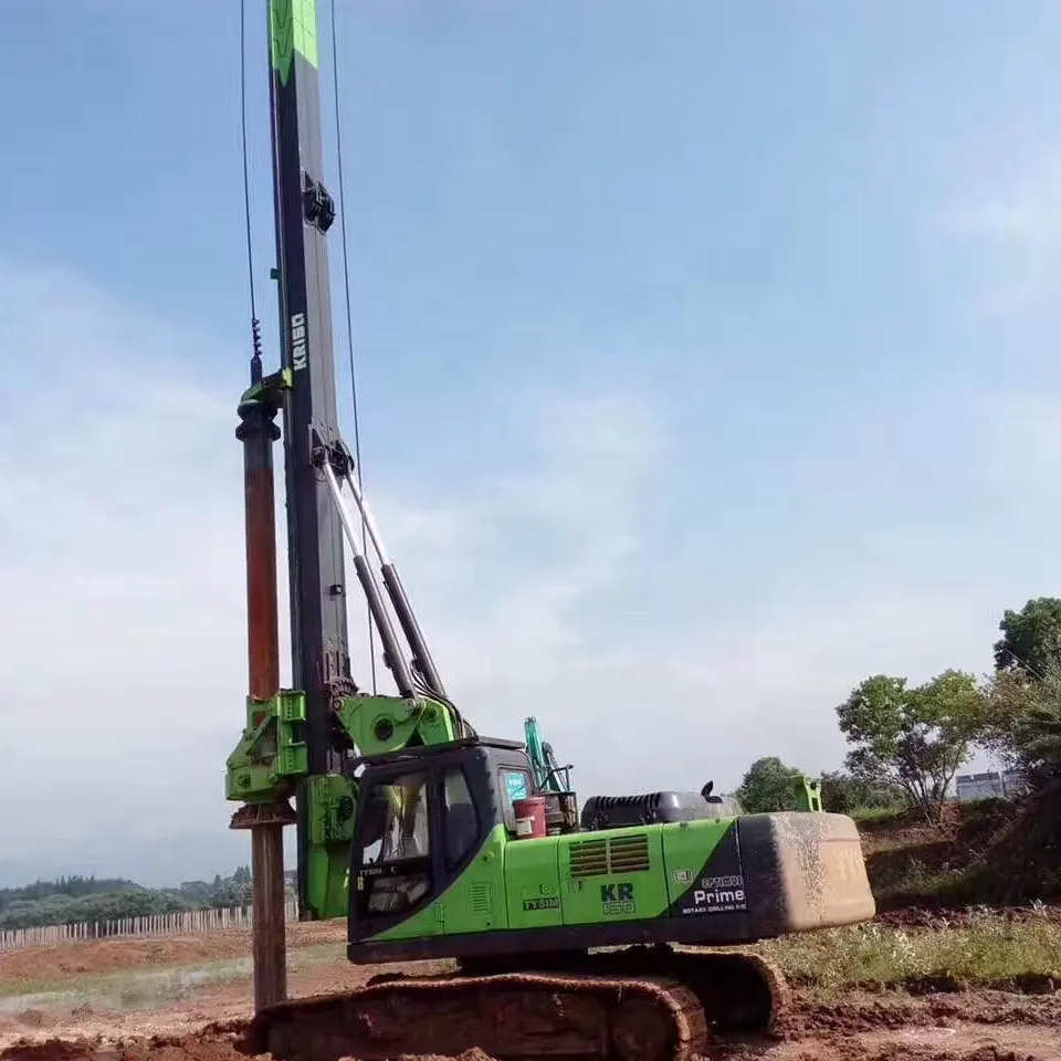 Hydraulic Rotary Drilling Rig KR150A pile driving equipment