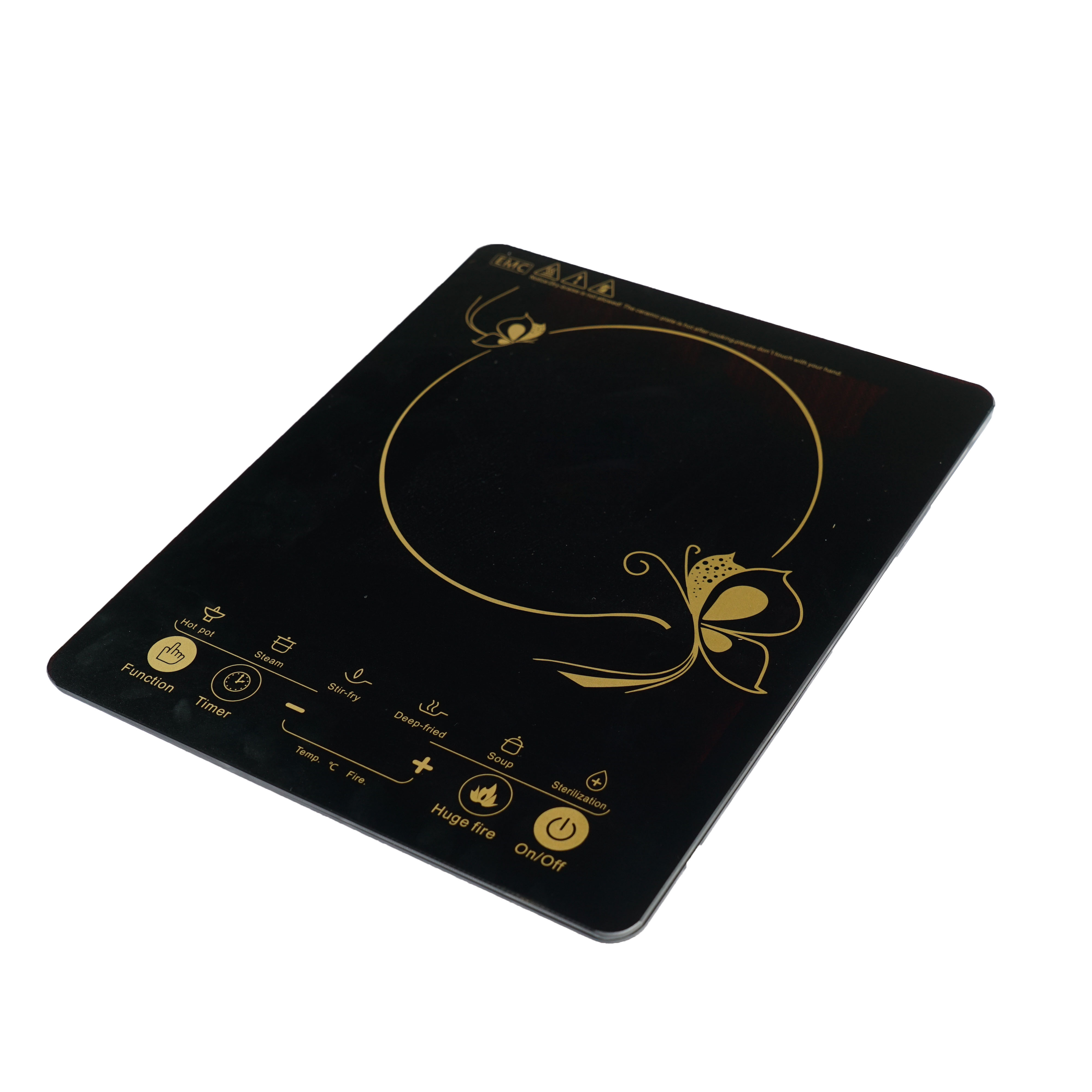 2021 Online Trade Show 12v 24v dc induction cooker Thailand type portable induction cooker