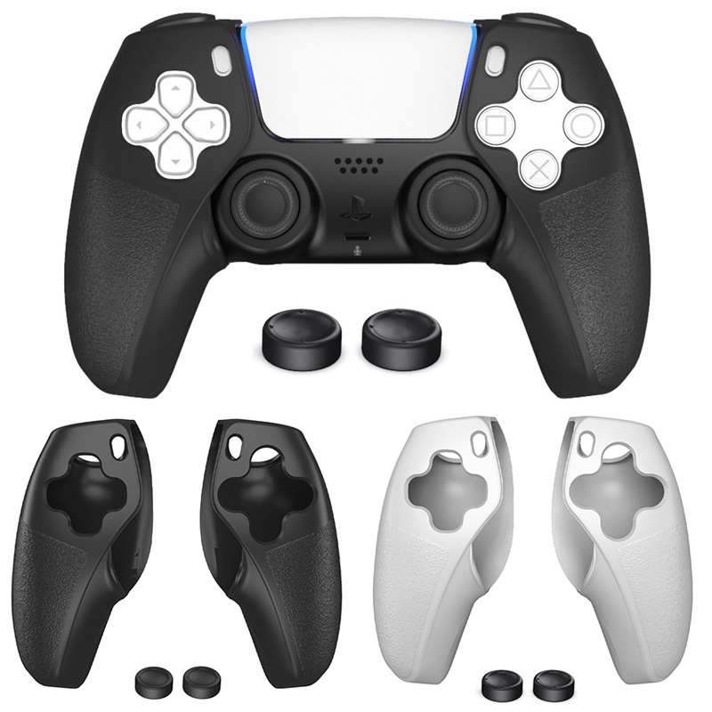 Нескользящие мягкие силиконовые защитные чехлы для контроллера Sony Playstation5, чехол для джойстика, кожаный чехол для консоли PS5, чехол для геймпада