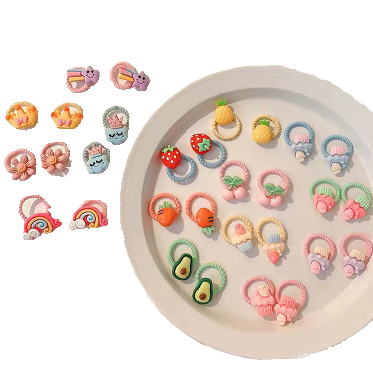 Furry Rubber Band Bear Scrunchies Furry Rubber Band Bear Scrunchies For Kids Hair