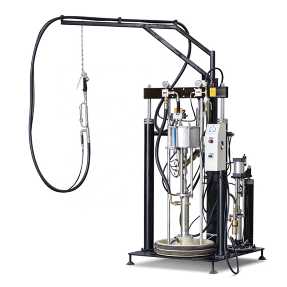 Two Parts Components Sealant Extruding Machine Used on Insulated Glass Edges for Final Seal