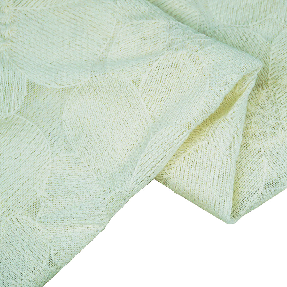 Embroidery Lace Trim Fabric For Wedding Party Dress Sewing Material Accessories Hollow Embroidered Fabric