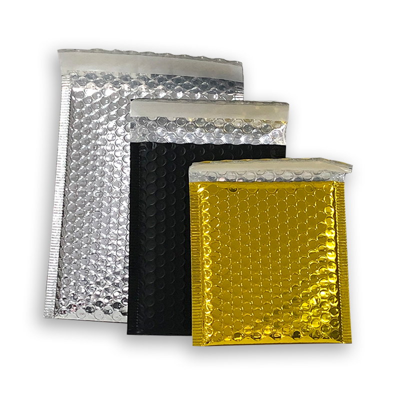 Padded Packaging Bags с Custom Designs, Printed Logo, White и Black Bubble Mailers, Shipping Envelopes, 6x10, 4X8