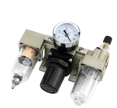 AC2000-02 1/4 "манометр, воздушный компрессор, фильтр, масляный влагоотделитель для водяных фильтров, осушитель