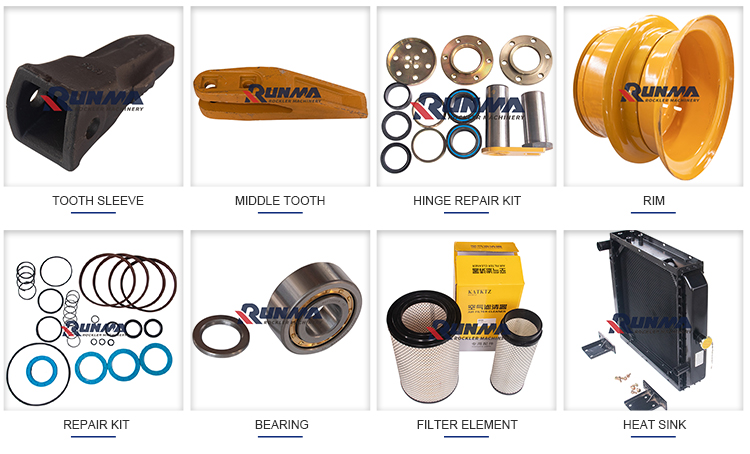 Runma 4110000659 spare parts hydraulic engine speed control assembly for wheel loader