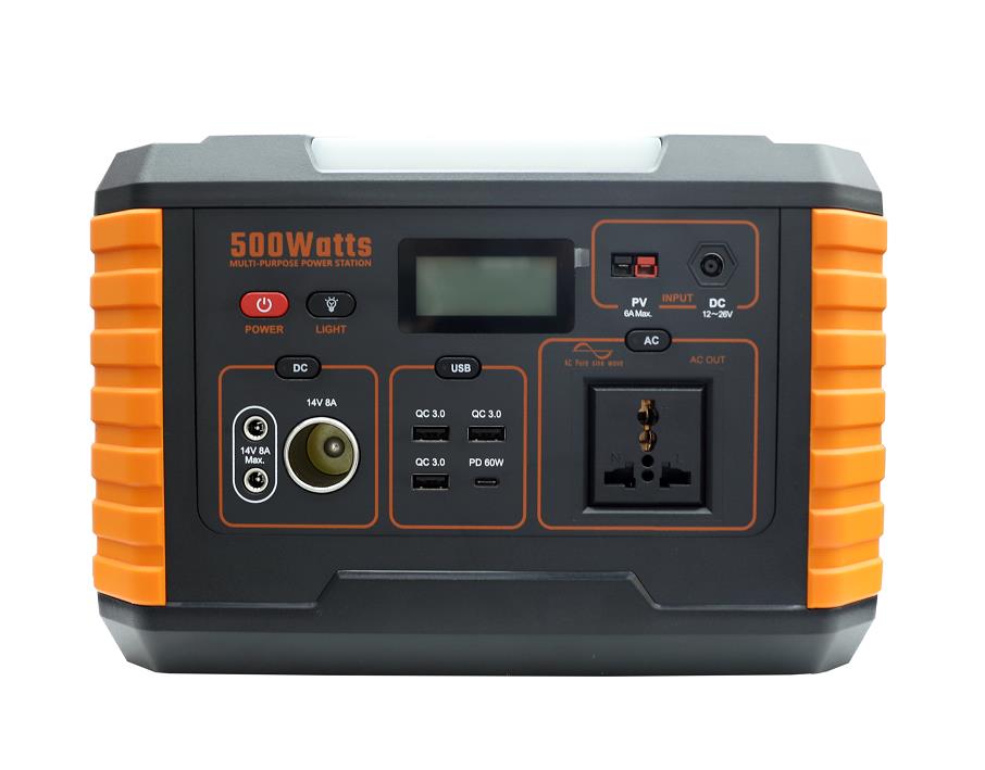 Портативная электростанция 110 В 220 в 100 Вт/300 Вт/500 Вт/1000 Вт AC DC, портативное зарядное устройство, солнечная электростанция для открытого RV/фургона, кемпинга