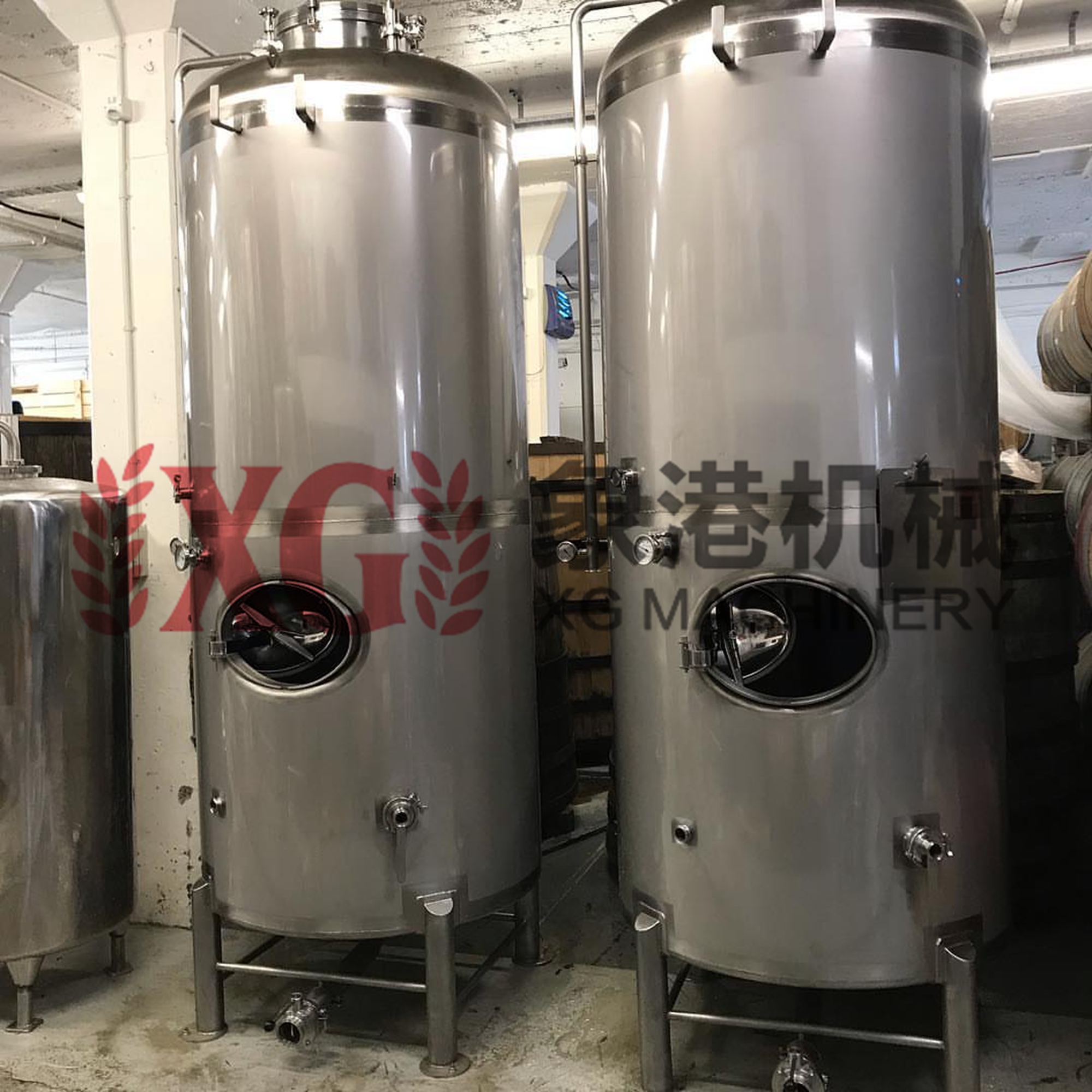 600L 6HL 5BBL однослойный резервуар для пива из нержавеющей стали