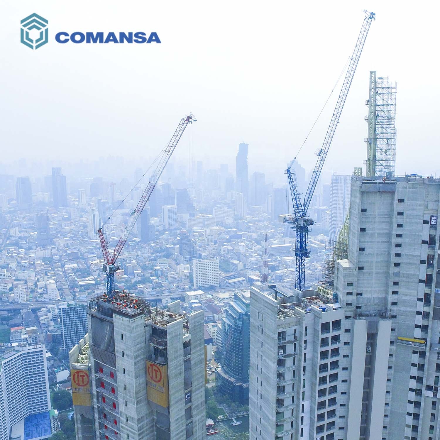 Comansa CML190-18t стрелоподъемным башенного крана