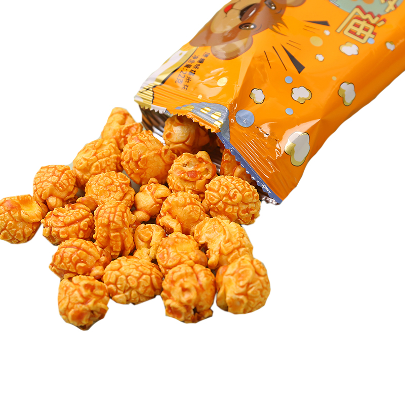Honey butter flavor snack food popcorn NON GMO with bags