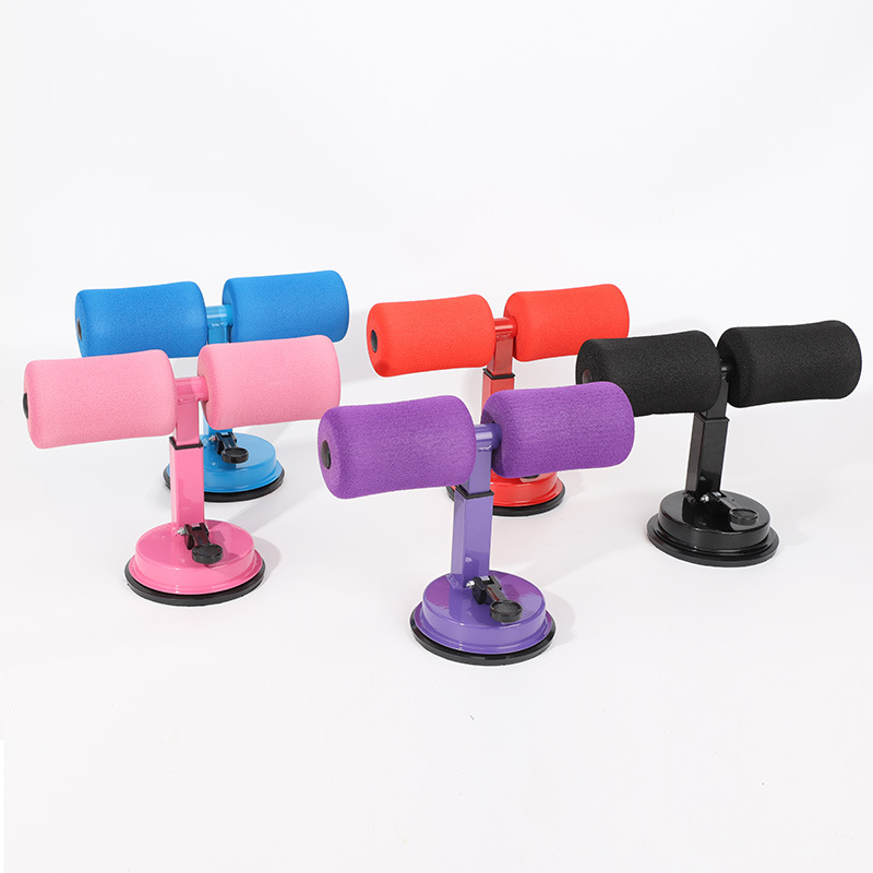Portable Self-Suction Sit-up Bar Abdominal Core Trainer Curl Movement Auxiliary Device Adjustable Sit Up Assistant Equipment