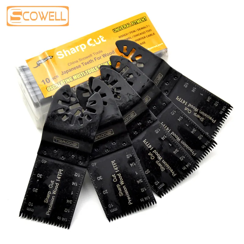 Japanese Teeth Oscillating Multi Tools Saw Blades Accessories fit for Multi master power tools Clean Wood Cutting