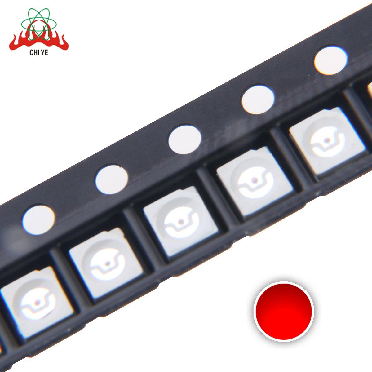 Завод освещение Красный 2835 SMD LED красный цвет 620 630nm 660nm 2835 SMD LED чип