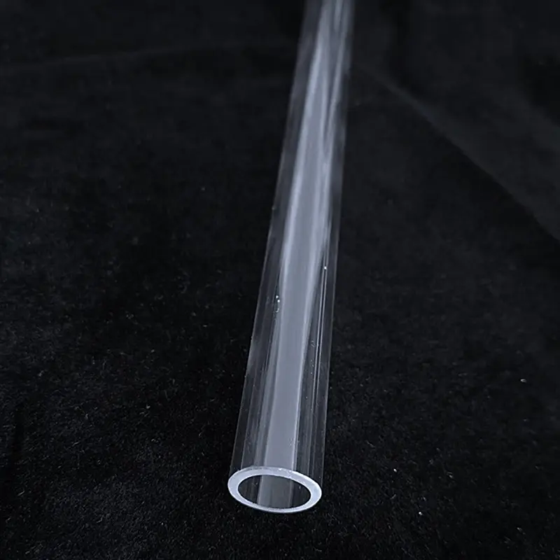 HWK Heat-resistant Large Diameter Fused Silica Quartz Glass Cylinder Tube