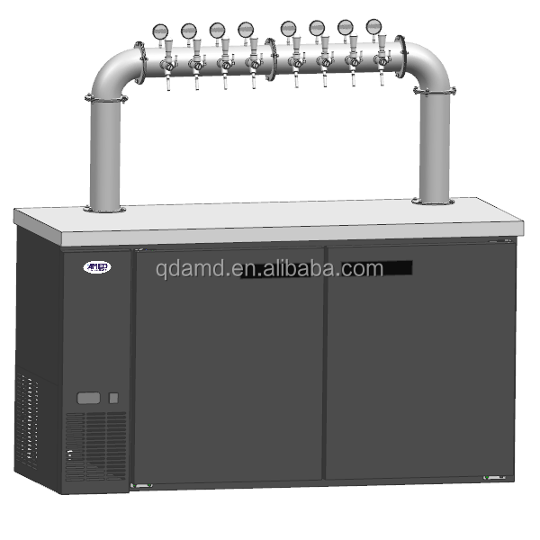 8 кранов kegerator, пивной диспенсер для газированного пива с 1/6 бочонком