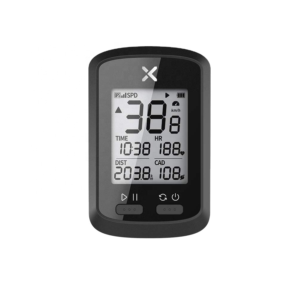 Велокомпьютер XOSS G + GPS, водонепроницаемый, IPX7 спидометр, ANT + беспроводной GPS, велокомпьютер, секундомер