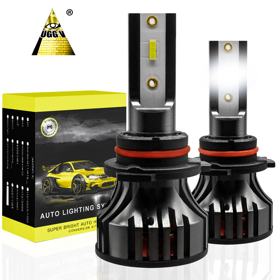 UG5S 80 Watts 9000 Lumen Car Headlight H1 H3 H4 H7 H8 H9 H10 H11 H13 9004 9005 9006 9007 For Car Led Head Light Bulb For Wagoner