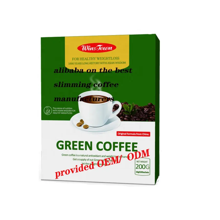 Free china decaffeinated acidic taste OEM instant cold coffee drink slimming Weight loss coffee good day instant coffee
