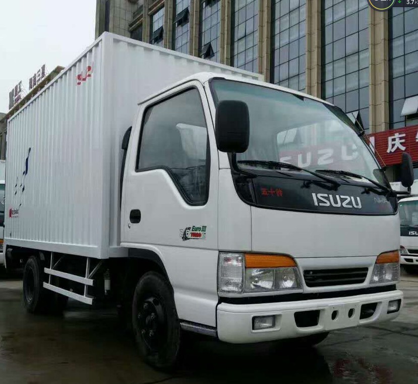 Лучшая цена ISUZU NKR 4x2 одна кабина 100p Мини Фургон Грузовик с 4jB1 дизельный двигатель для продажи