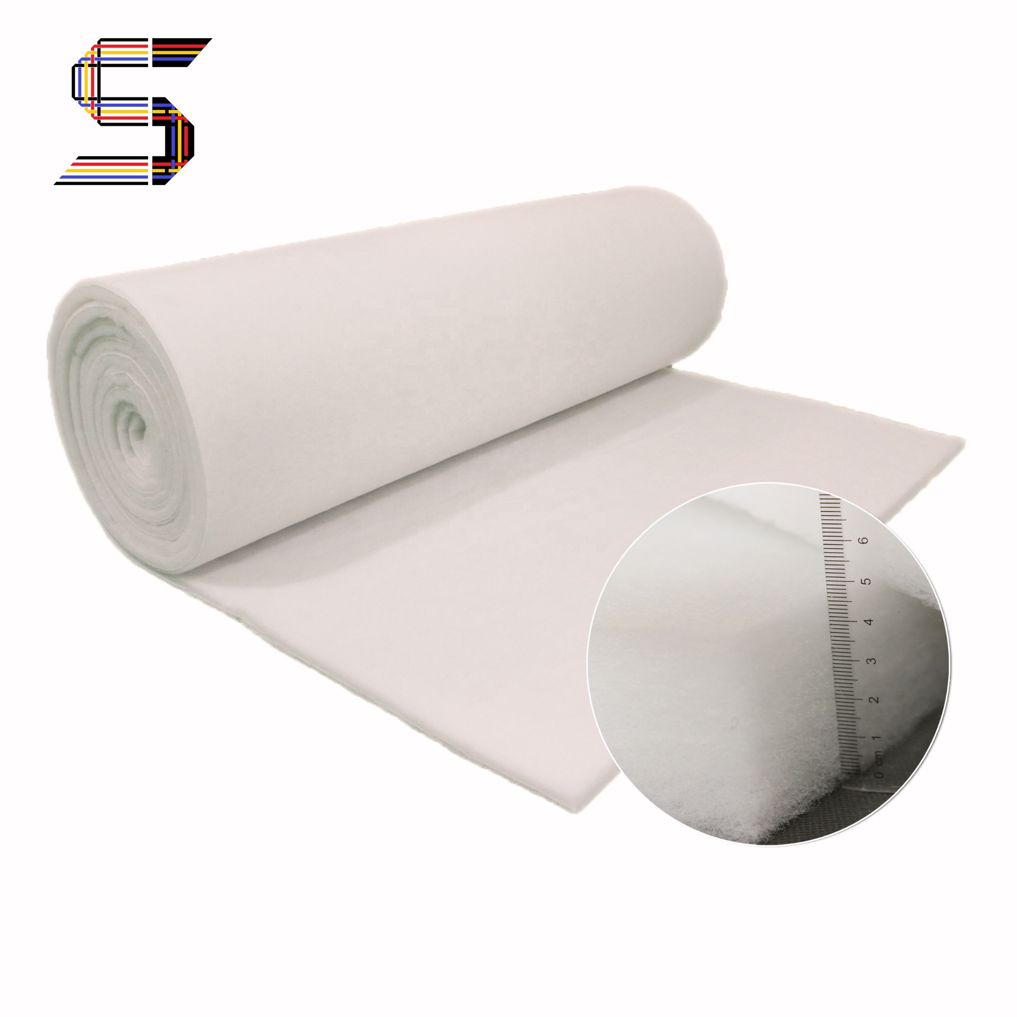 textile 2cm thickness batting polyester wadding