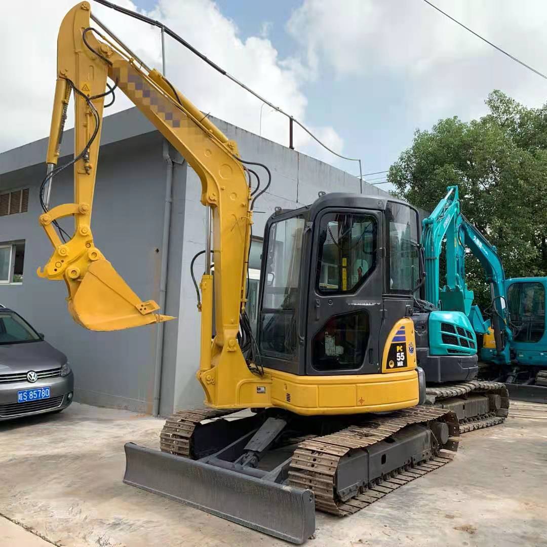 Used Original Factory price mini Komats pc55 High Performance Excellent Working Digger Crawler Excavation in Shanghai