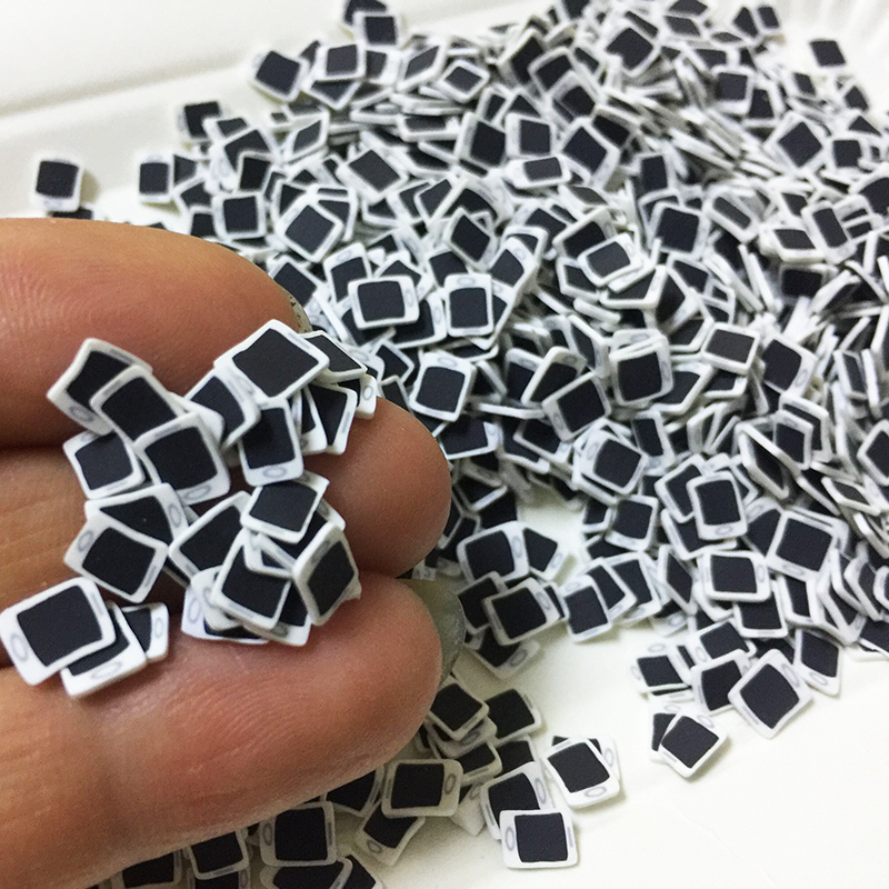 5mm 3D Phone Shape Polymer Clay Sprinkles DIY Craft Kits for Kids Ceramic Clay & Porcelain Beads