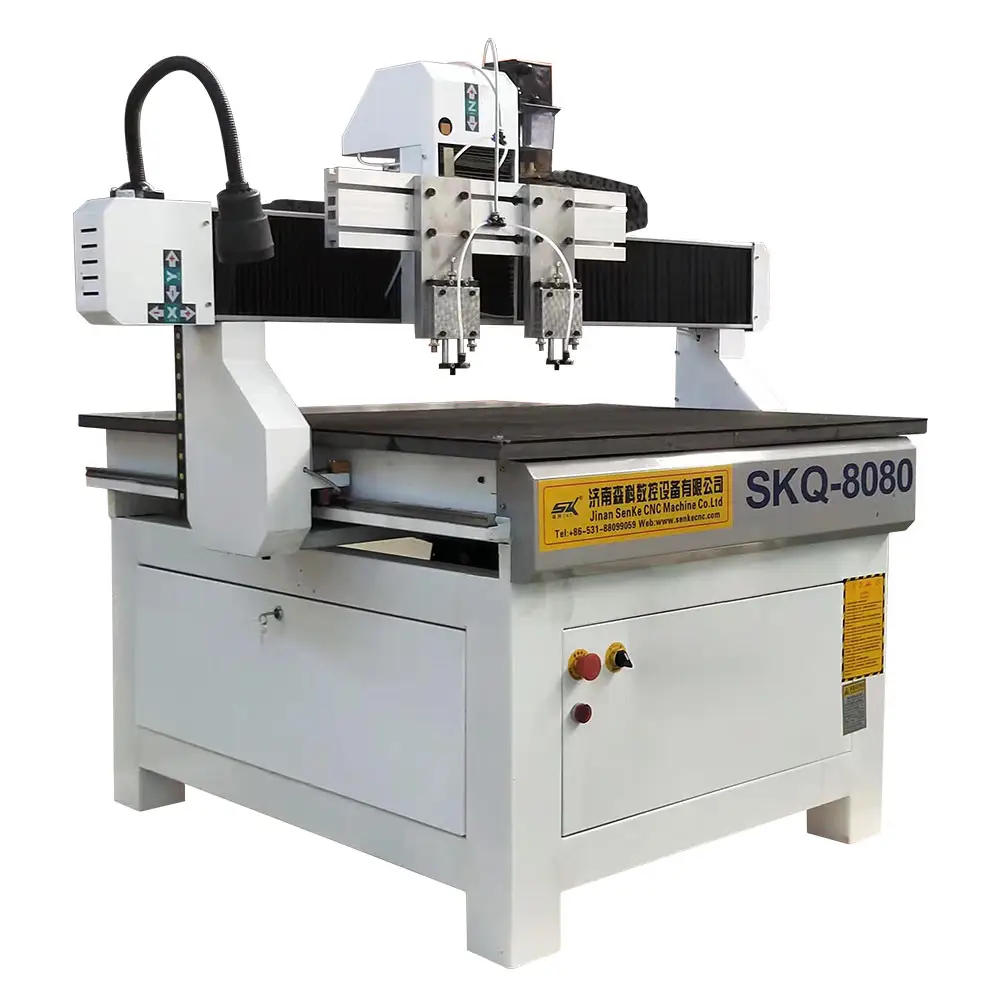 SENKE Factory Wholesale CNC Router 800*800mm Mobile Glass Protector Cutting Machine