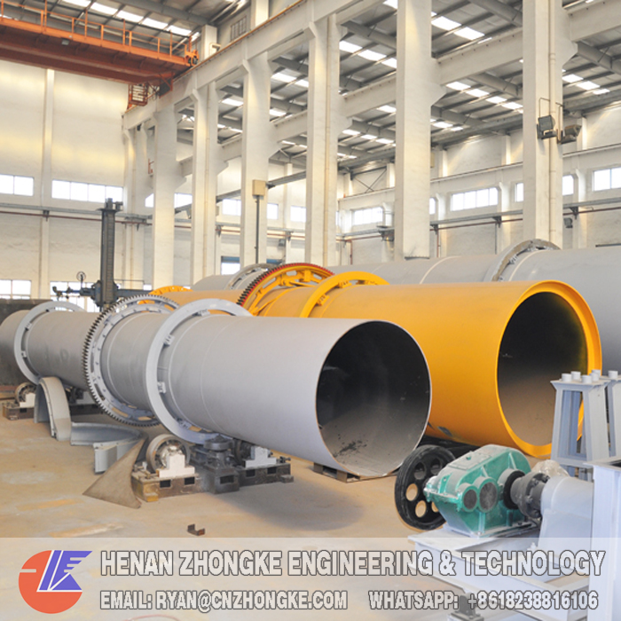 Garbage Incinerator Burning Rotary kiln for Medical Waste