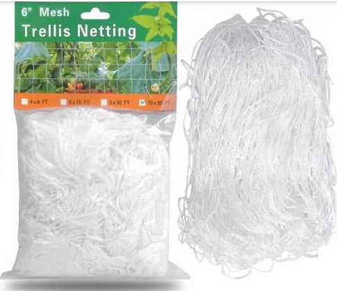 Trellis Netting Heavy Duty Plastic Plant Trellis Net for Climbing Plants fruit cucumber net