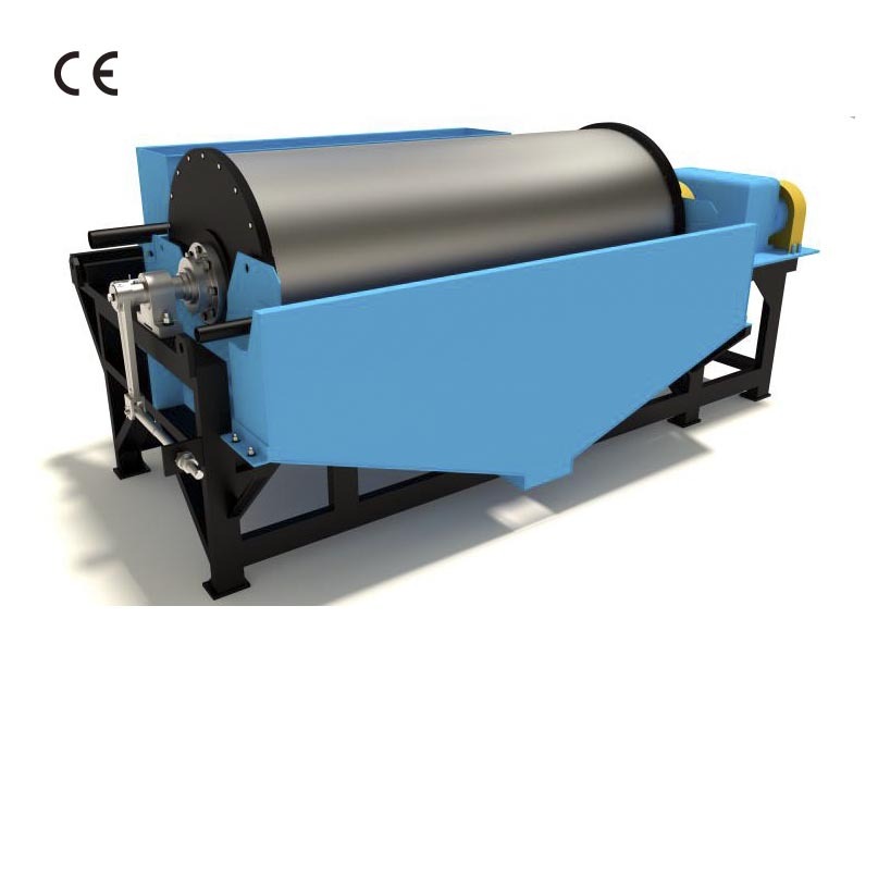 Wet Drum Mineral Separator Energy Saving Magnetic Separator Equipment Recycling Machine for Separating Ferrous Iron Provided