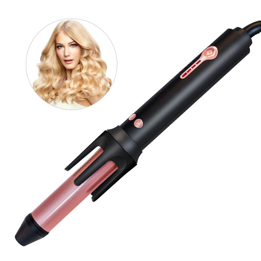 New Arrival Hair Styling Auto Rotating Hair Curling Iron Anti-scaling Spiral Wand Curler