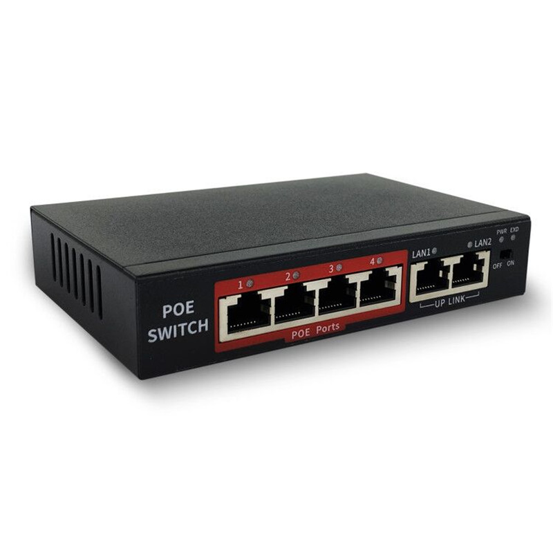6 портов poe коммутатор ethernet гигабит оптовая цена от kingberry