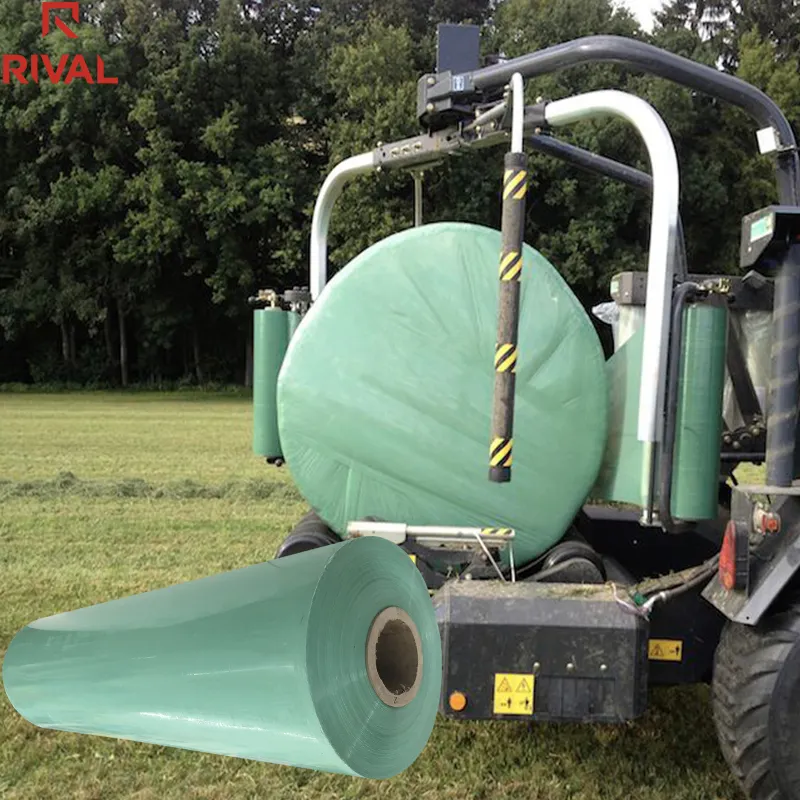 Bale Wrap Film Plastic Agricultural Hay Bale Wrapping Film Bale Silage Wrap Film For Grass Baler