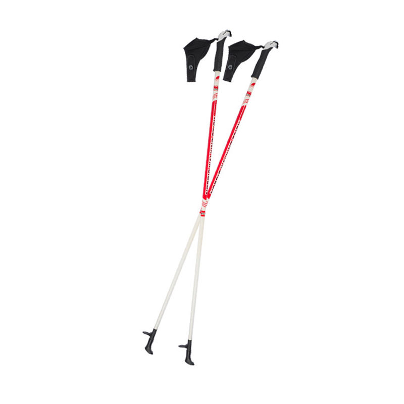 Alpine ski sticks poles portable outdoor Aluminum alloy snow poles with wrist guard ski pole aluminium tubing