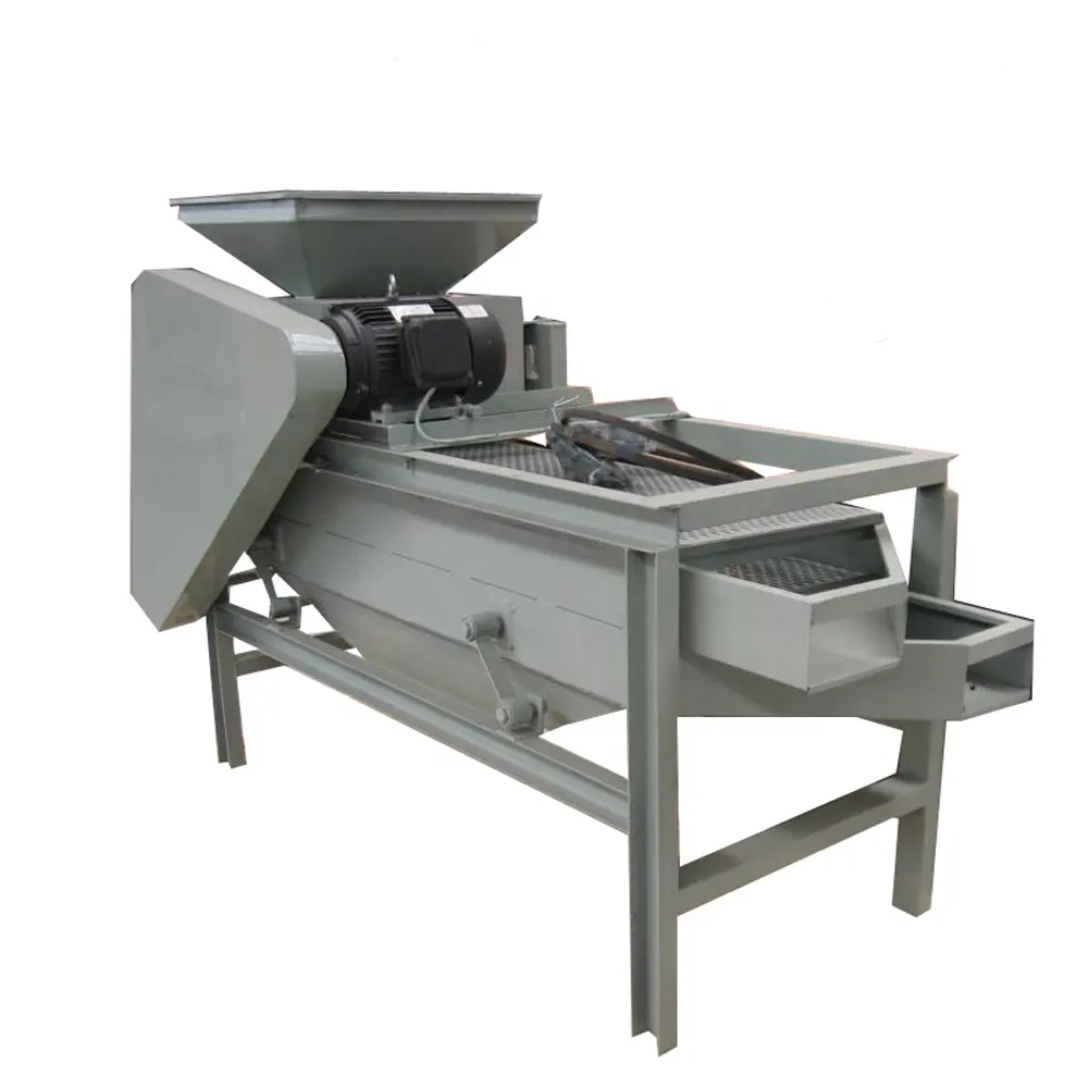 UDTK-400 single stage automatic almond shelling machine almond cracking machine