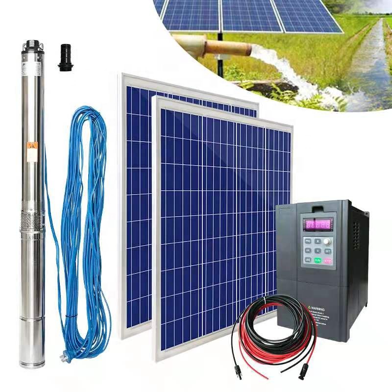 high pressreue 4 m3/h agiculture irrigation solar pump