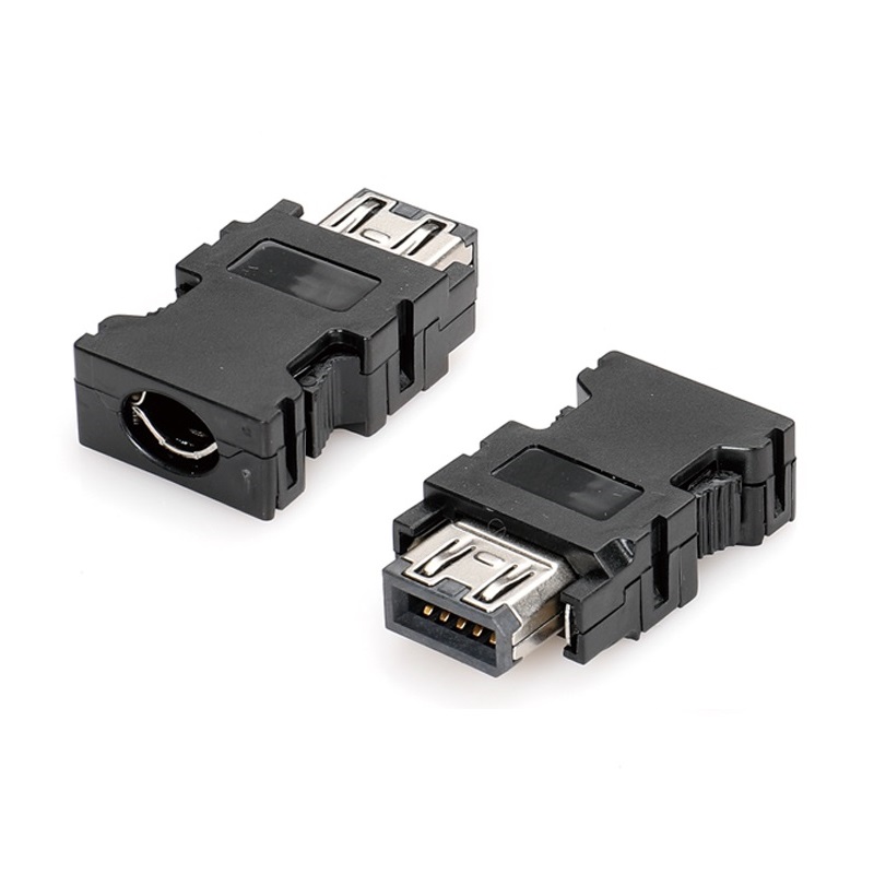 SM-10P IEEE 1394 10Pin штекер MR-JEJ3J4 сервопривод CN2 10-ядерный кодирующего устройства Разъем для цифрового фотоаппарата Panasonic Yaskawa Siemens Mitsubishi