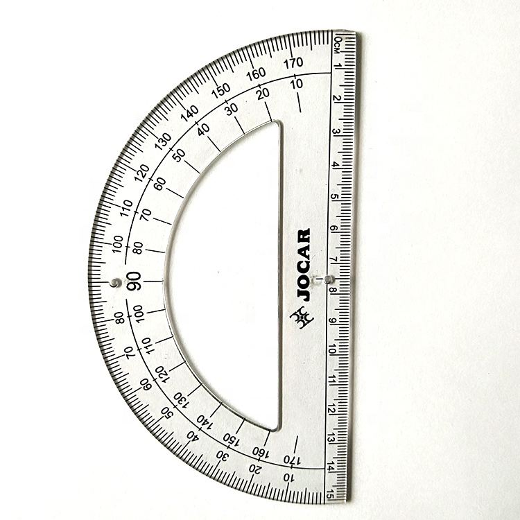 15cm 6 Inch Iches Plastic protractor