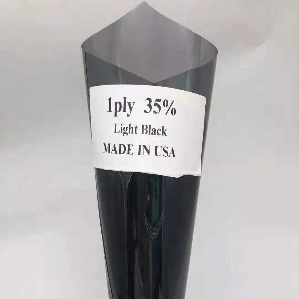 Новый продукт 1 слой D-BK35 vlt35 % черный sun control с цветным рисунком оконная пленка окрашенная пленка Размер 1,52 * возможностью погружения на глубину до 30 м акриловая оконная пленка