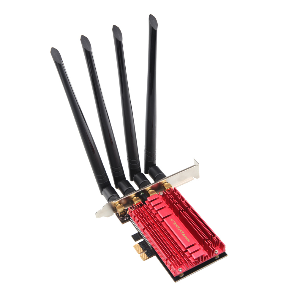 PCIe сетевая карта 1900 Мбит/с беспроводной адаптер PCI Express WIFI адаптер с BCM4360 для настольного ПК