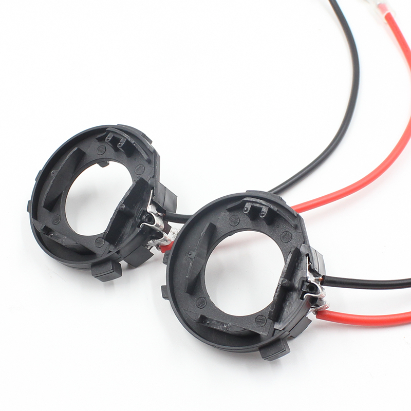 Golf 7 LED адаптер держатель кронштейна для VW Golf 7 Scirocco Sharan Touran H7 Автомобильные светодиодные фары фиксирующий Зажим адаптер Держатели